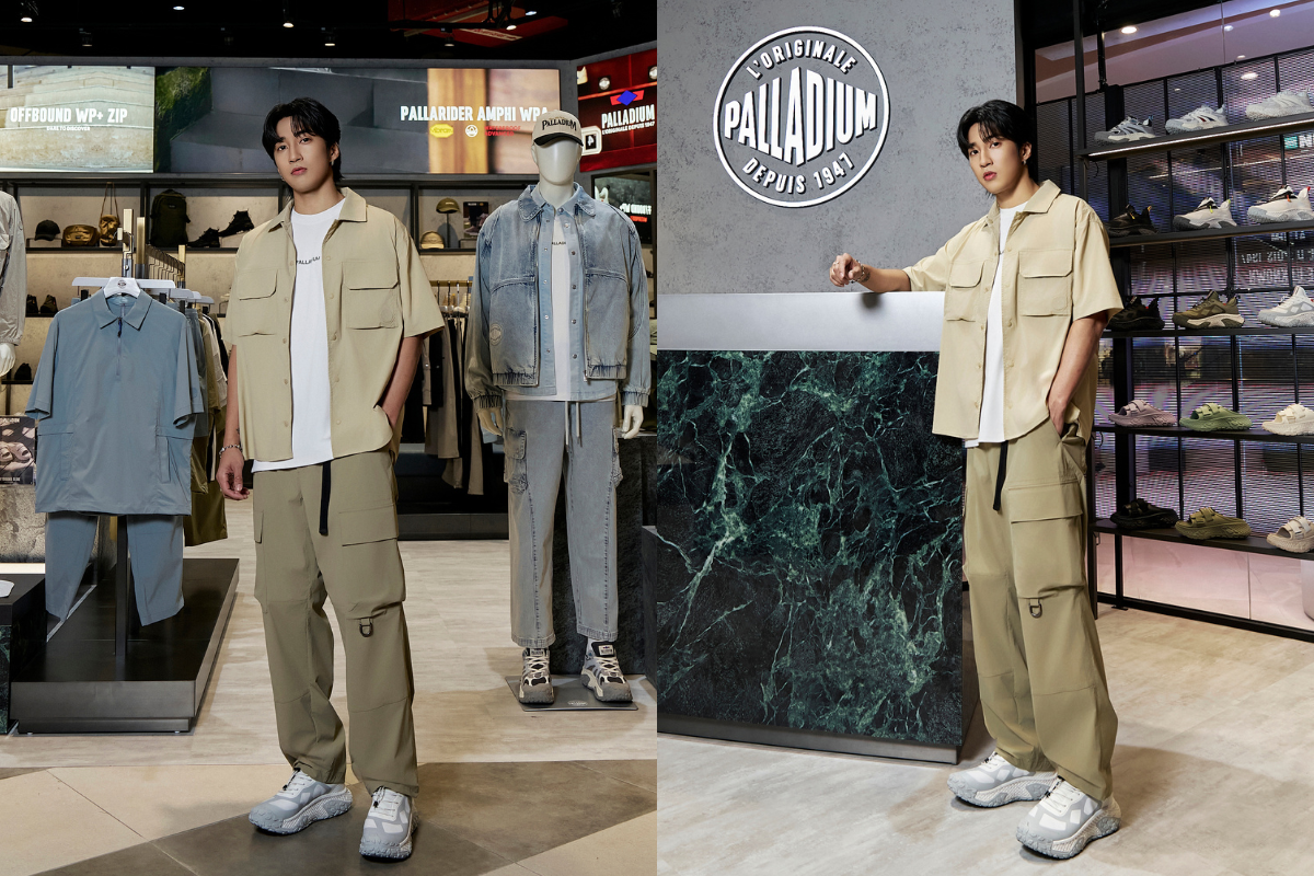 春夏天氣陰晴不定怎麼穿？婁峻碩都穿它！PALLADIUM 全新 OFF/BOUND 防水健走鞋：讓你潮得住也撐得住