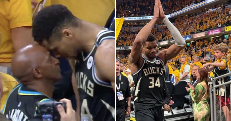 NBA季後賽東區首輪 G5，印第安那溜馬歷經延長激戰後以 119：118 險勝密爾瓦基公鹿，系列賽以 4 比 1 晉級，送公鹿提前出局。不過賽後場邊的一場風波，讓這場關鍵戰役的話題延燒至場外。