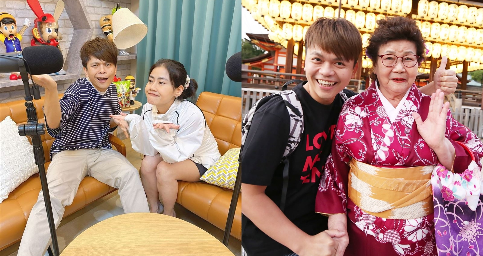 蔡阿嘎跟堂妹「嘎妹」昔日感情相當好，但似乎已成往事。（圖：IG）