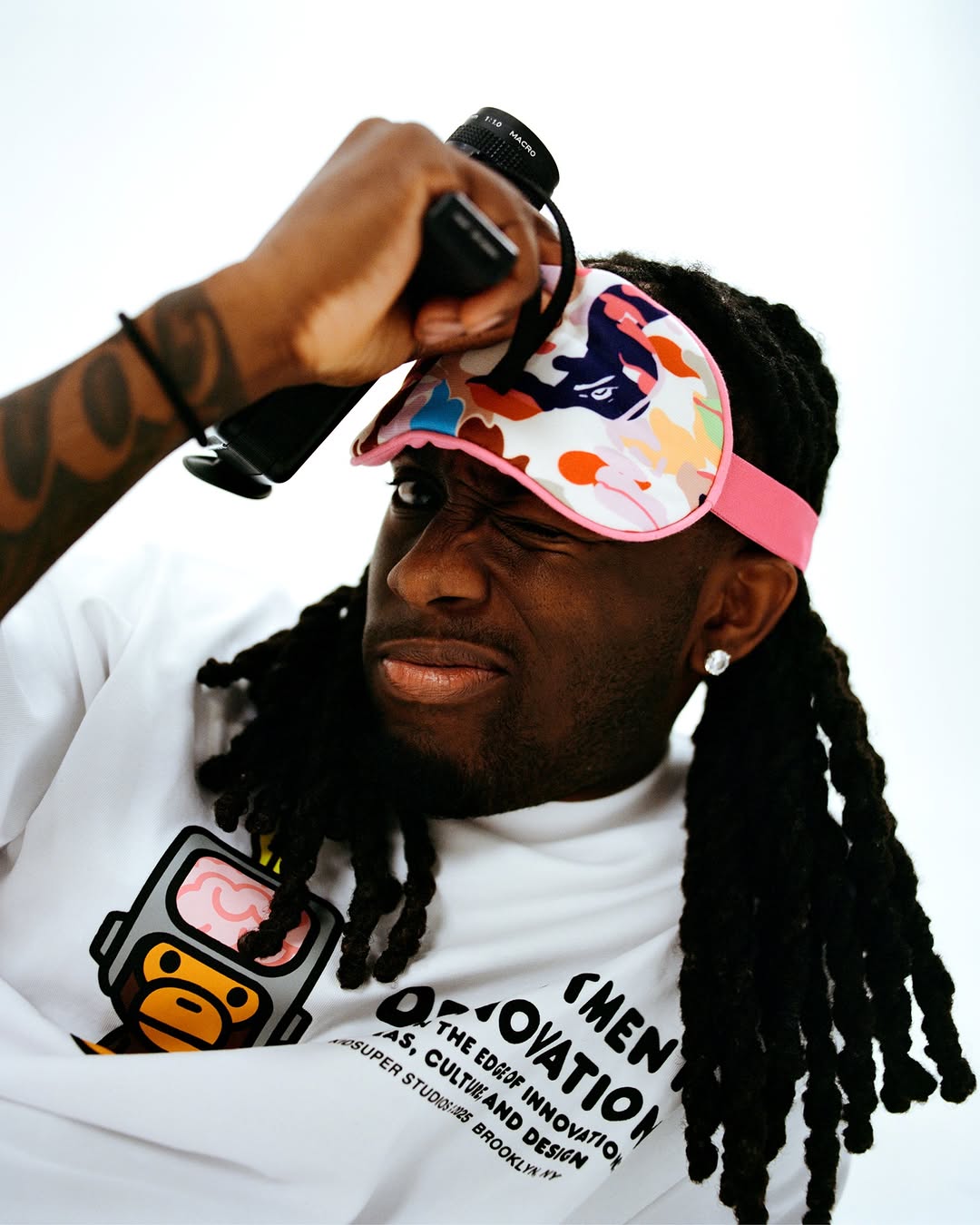 Ray 還能多勝利？攜手 Kai Cenat 為 BAPE® 拍攝聯名形象照