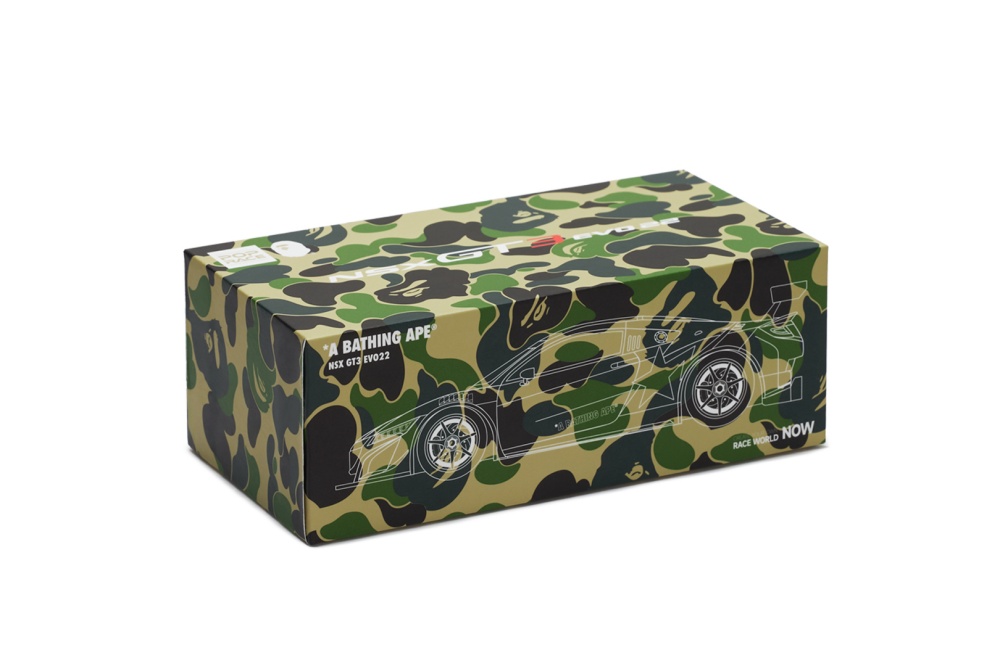 入手夢想車款的機會？ BAPE® 打造聯名限量版 HONDA NSX GT3 EVO22 模型車