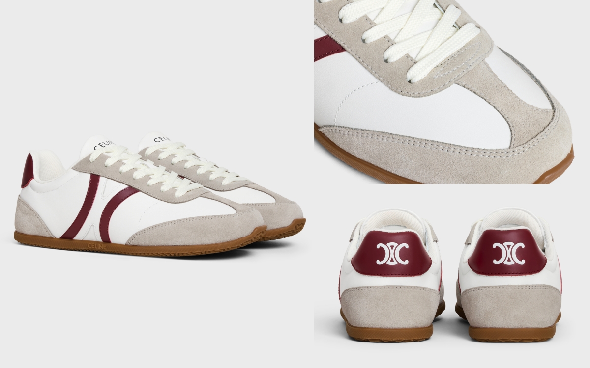 2025精品球鞋推薦:CELINE JOGGER低幫繫帶運動鞋NT$28,500