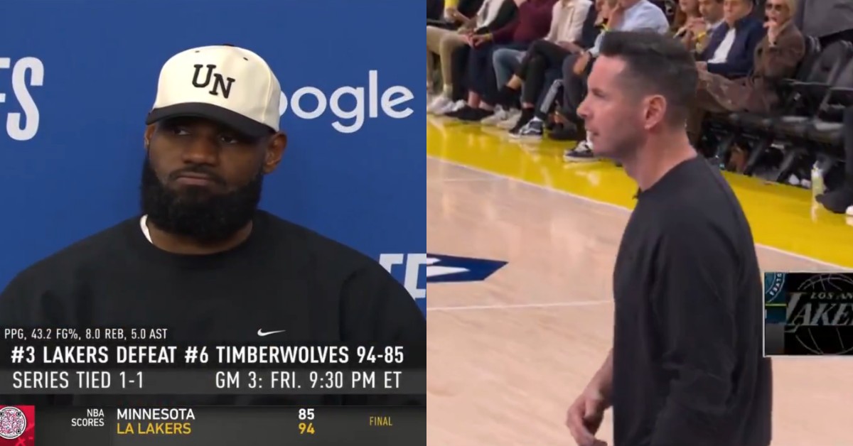 回憶高中教練也會這樣發脾氣！詹皇對 JJ Redick 比賽暴怒發表看法