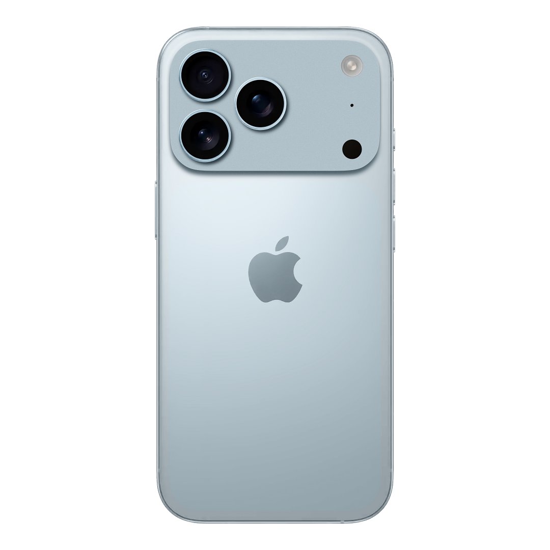 iPhone 17 Pro系列的限定新色,是與M4 MacBook Air相同的「天藍色(Sky Blue)」?圖片來源:@MajinBuOfficial