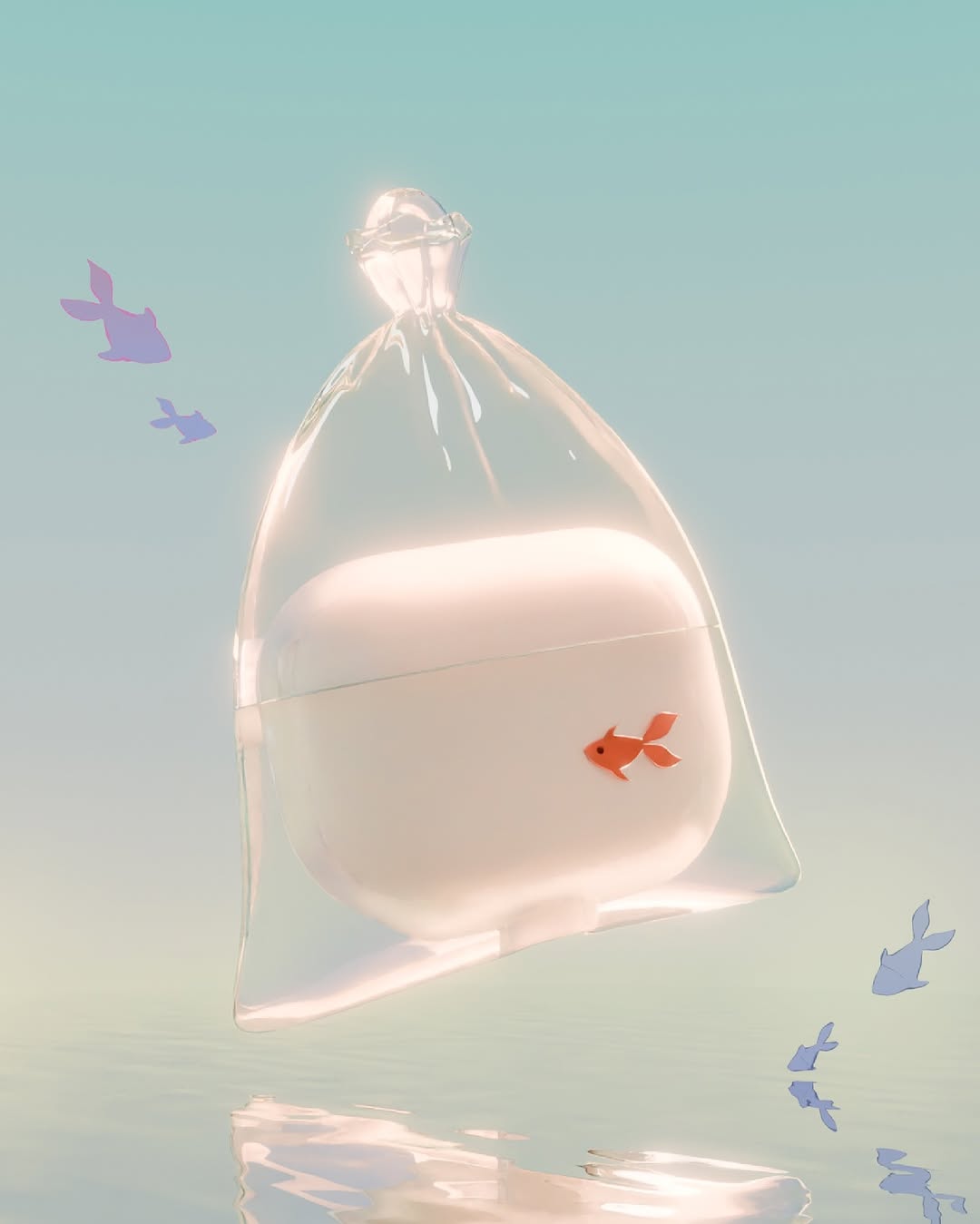 不是 AI 生成！造型超逼真的「麥當勞紙袋、餃子、金魚 AirPods 保護殼」，網友：想全包！