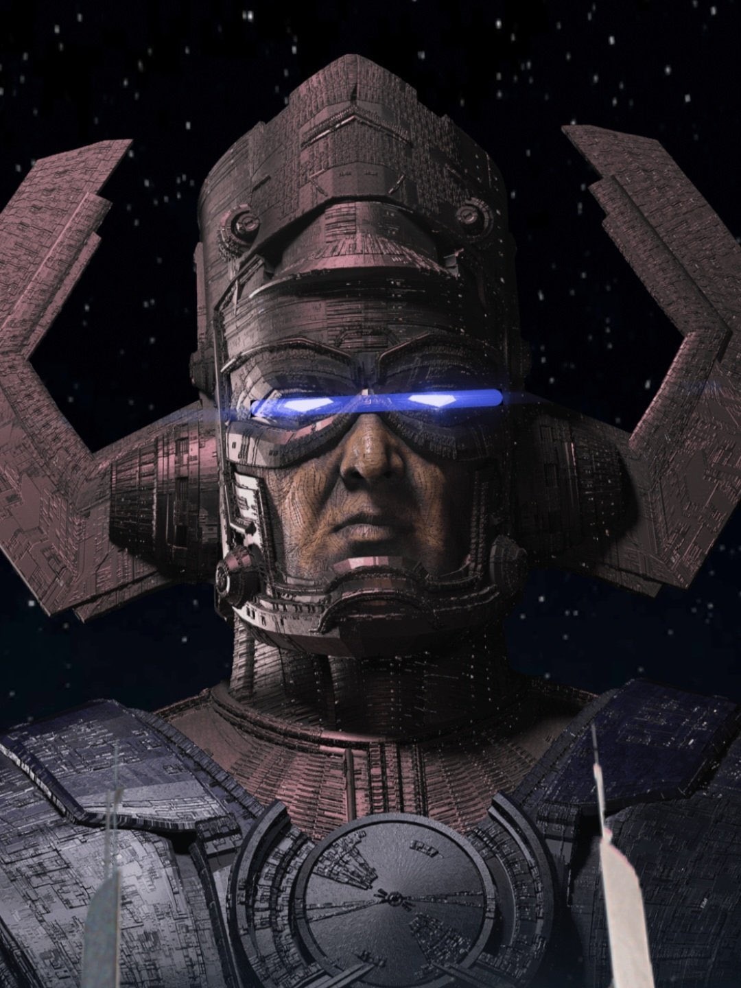 《驚奇4超人：第一步》超巨大反派「行星吞噬者」外貌正式曝光！