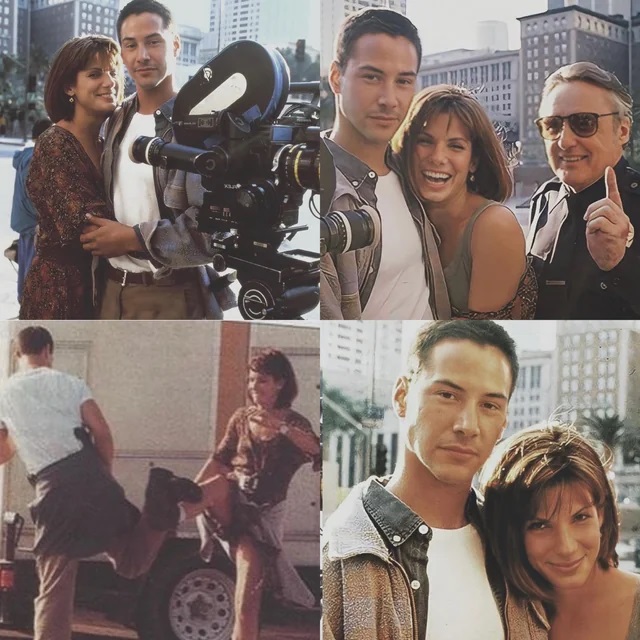 再續《捍衛戰警》情緣！基努·李維與珊卓·布拉克將合拍全新浪漫驚悚片！