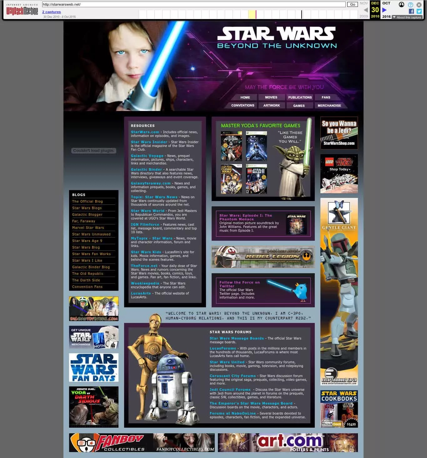 CIA 多年來一直秘密經營一個《星際大戰》粉絲網站！利用它與海外間諜聯繫！