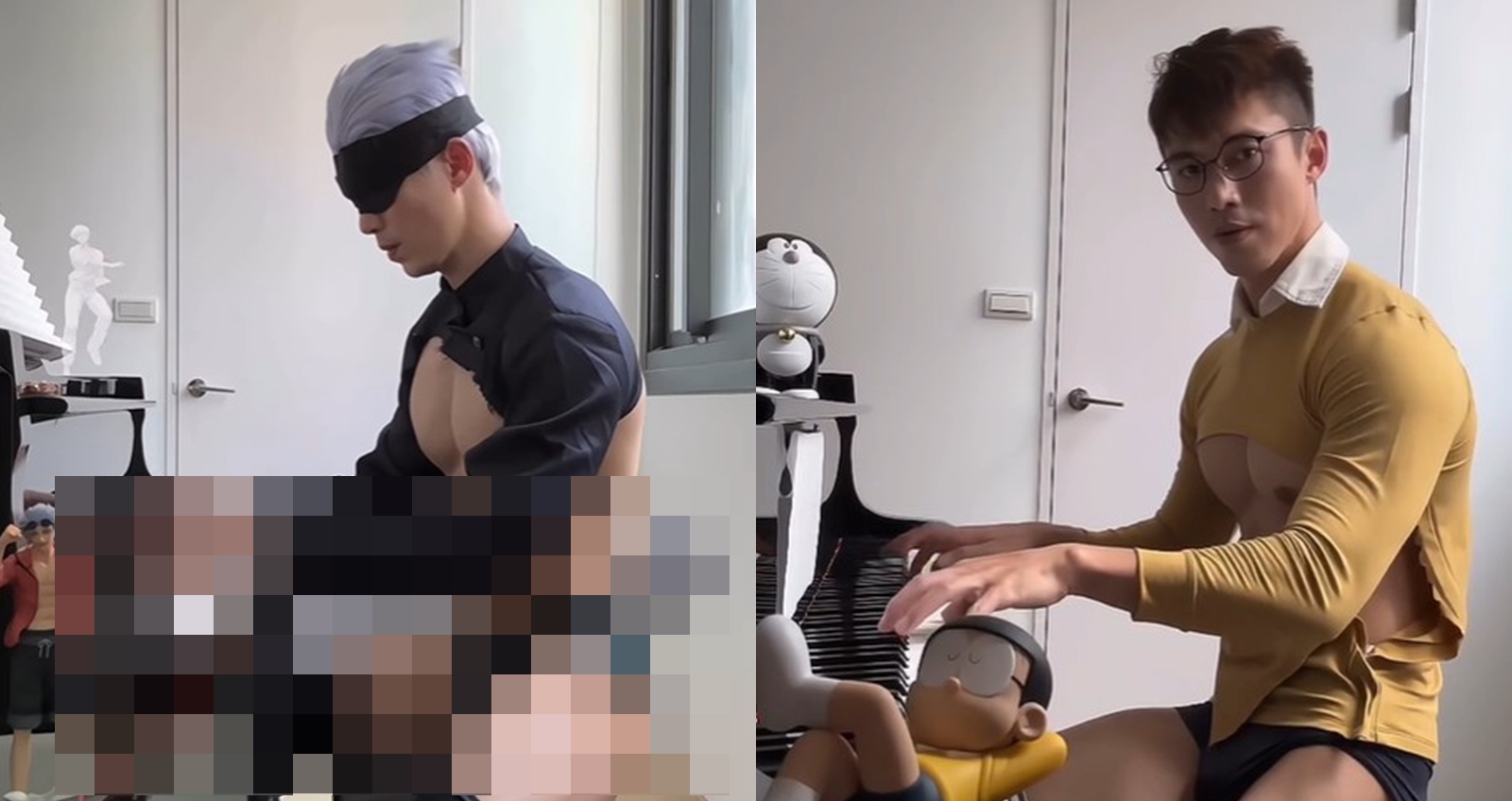 台灣出現男版Pan Piano掀起討論。（圖：IG）