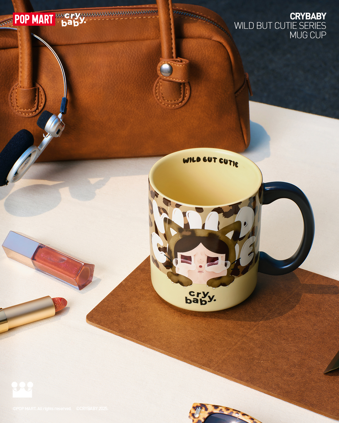 LISA 新歡 Crybaby 哭娃全新盲盒系列狂野又可愛！豹紋貓耳＋生動小表情「這天」開搶