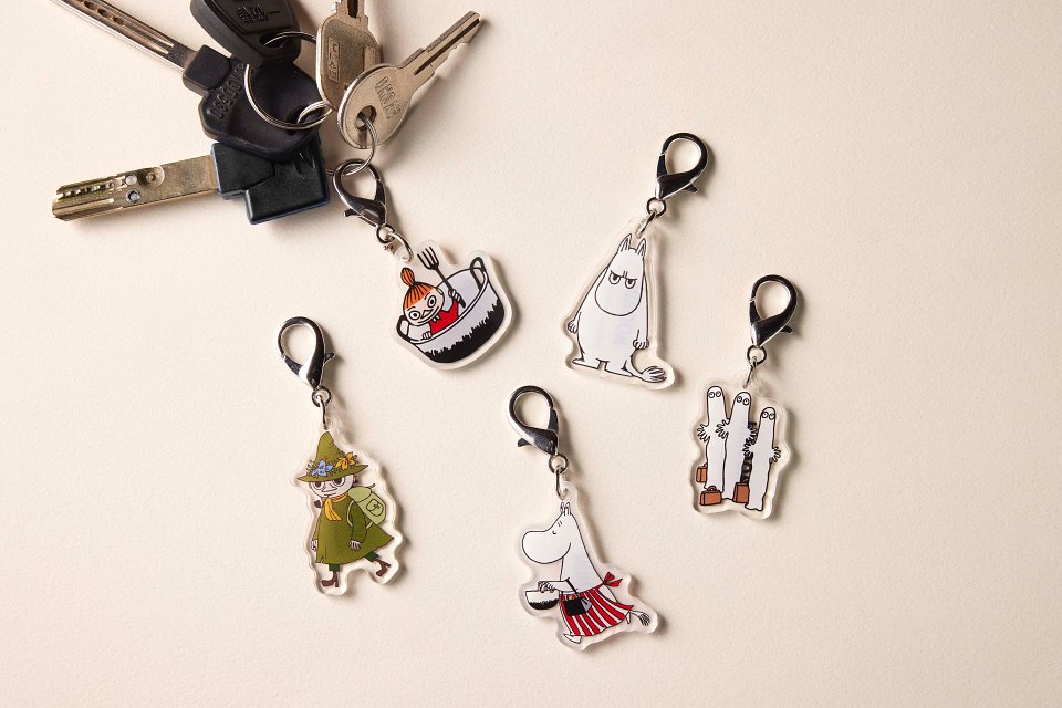 全台黑毛屋6月1日起推出《黑毛屋X姆明Moomin》扭蛋活動,消費每滿千元抽一次,有機會獲得姆明經典角色吊飾。