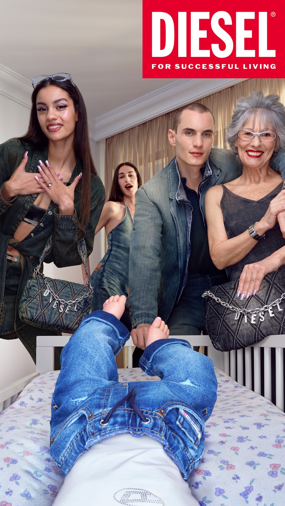 Your Life in D！DIESEL 2025 秋冬丹寧系列廣告釋出！