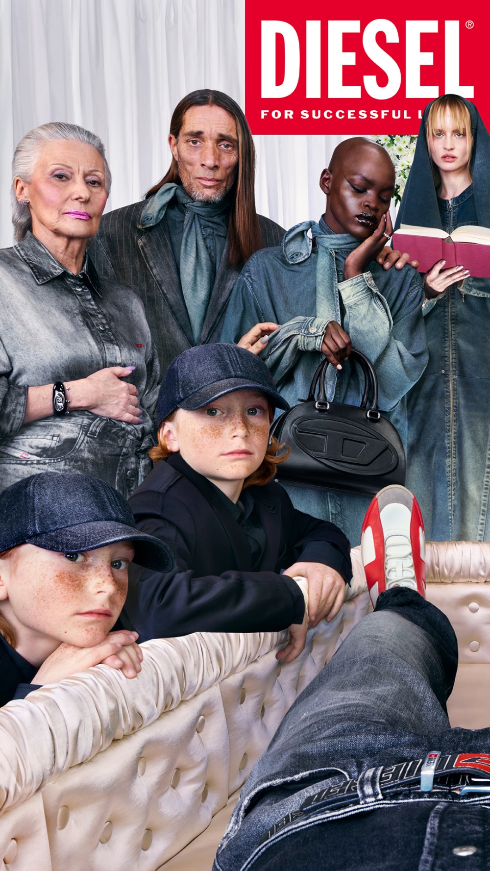 Your Life in D！DIESEL 2025 秋冬丹寧系列廣告釋出！