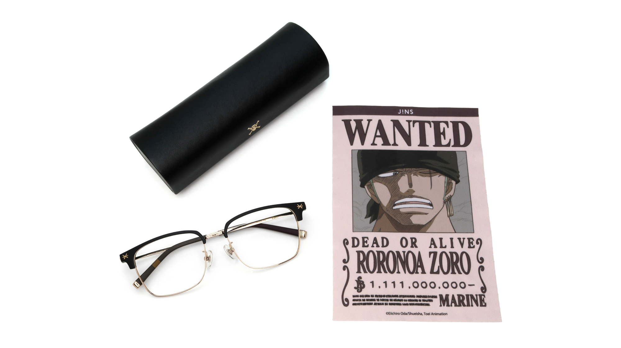 入手JINS × ONE PIECE系列，潮度直接衝上五檔！七大人氣海賊主題眼鏡齊發，家人們誰懂這次聯名的「賞金」量～