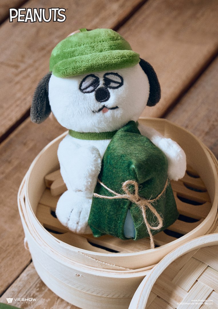 與「粽」不同！威秀影城「端午節史努比」應景開賣！Ｑ版玩偶、購物袋、抱枕毯療癒又實用