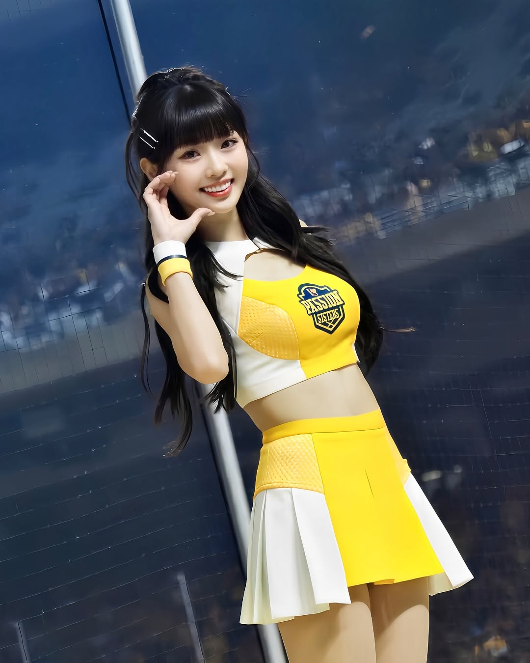 25 歲啦啦隊學霸「維尼」成大碩光環閃亮！仙女顏值又甜又萌，爸爸曾是棒球員！