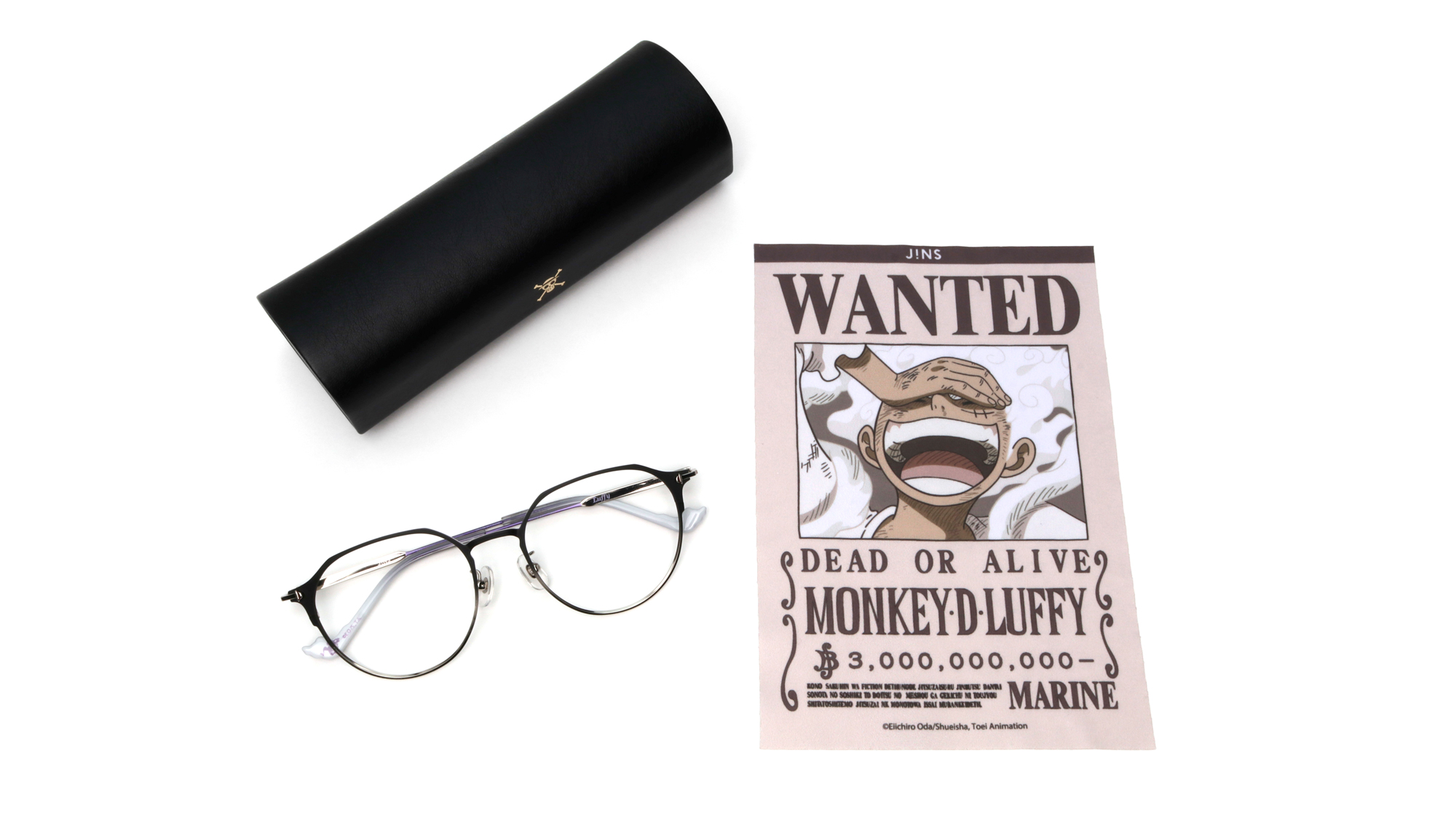 入手JINS × ONE PIECE系列，潮度直接衝上五檔！七大人氣海賊主題眼鏡齊發，家人們誰懂這次聯名的「賞金」量～