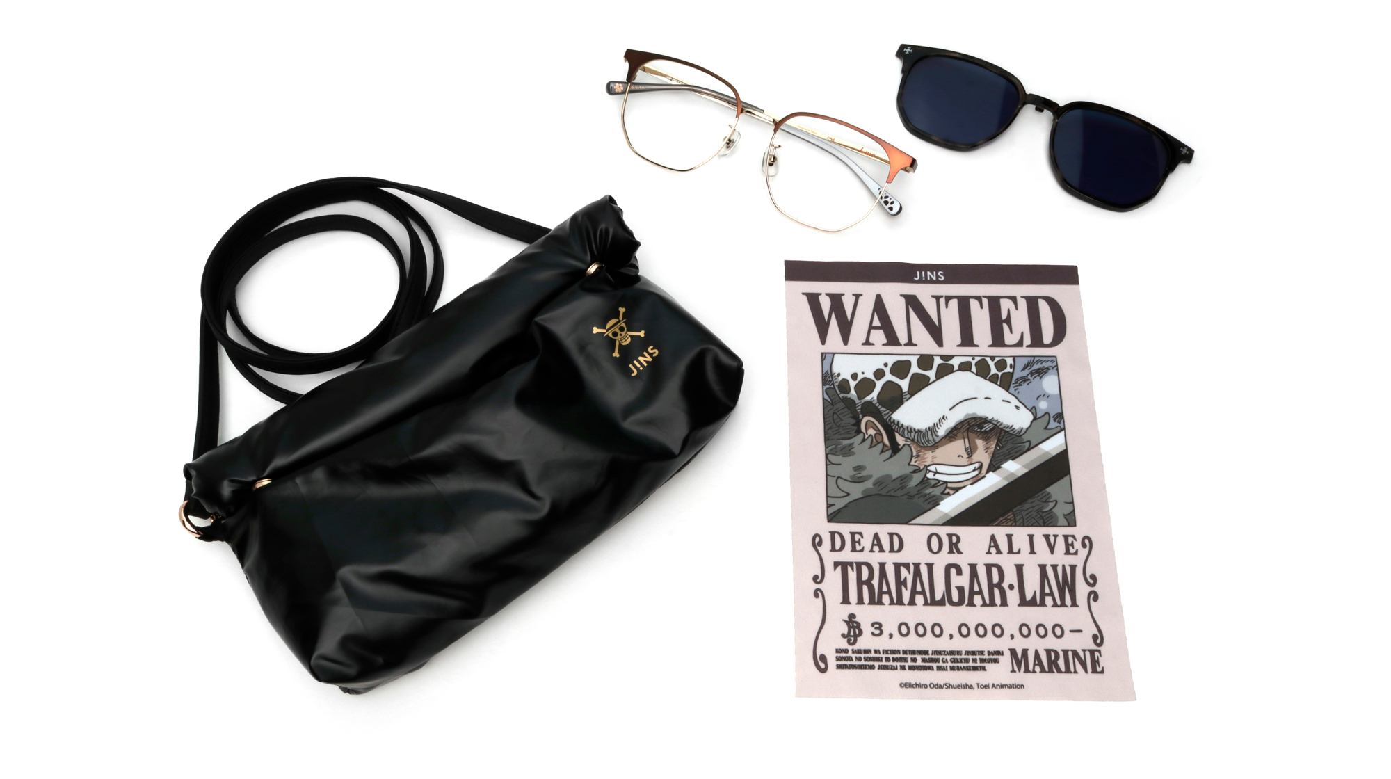 入手JINS × ONE PIECE系列，潮度直接衝上五檔！七大人氣海賊主題眼鏡齊發，家人們誰懂這次聯名的「賞金」量～