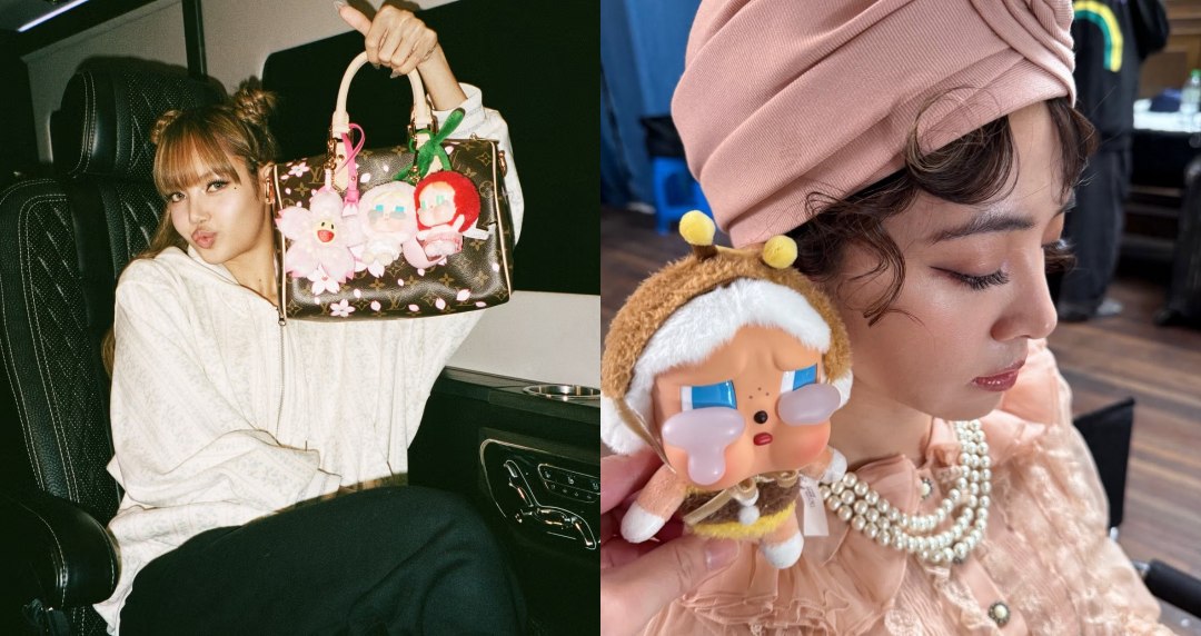 因 BLACKPINK Lisa、I-DLE Minnie、蔡依林喜愛而爆紅的泡泡瑪特 Pop mart 新銳 IP Crybaby(哭娃)