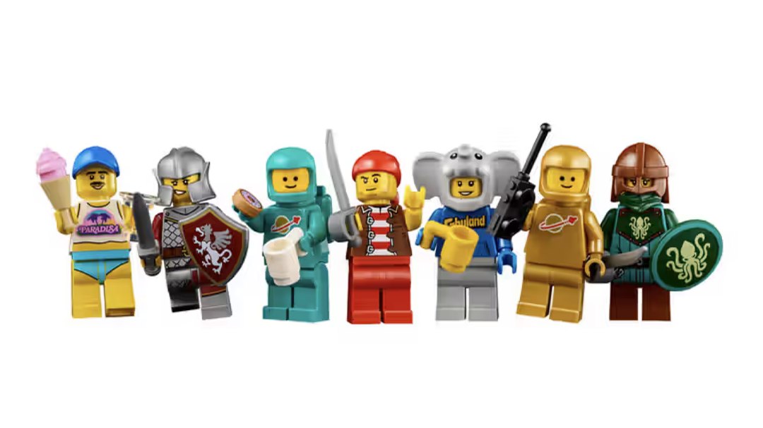 LEGO Idea「21358 人偶扭蛋機」內附 16 顆扭蛋,每顆扭蛋中都有一組樂高迷你人偶。