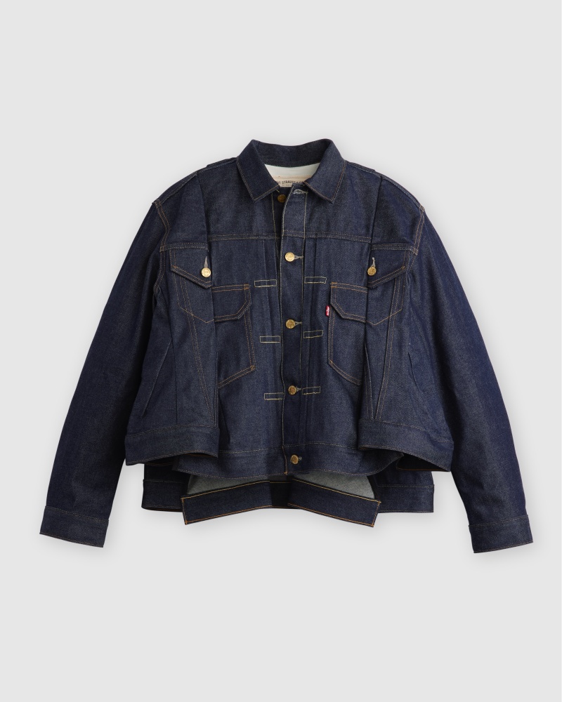 Levi’s® x sacai 全新聯名系列將限量登台，經典丹寧夾克一秒變 MA1 、西裝外套！