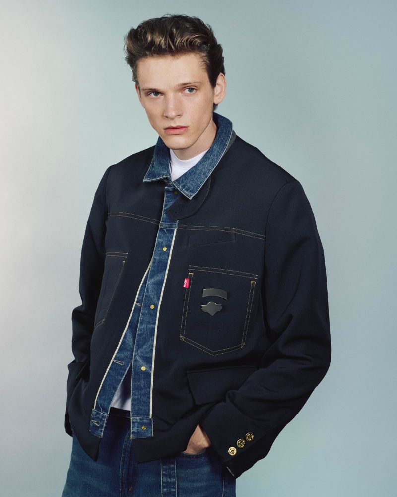 Levi’s® x sacai 全新聯名系列將限量登台，經典丹寧夾克一秒變 MA1 、西裝外套！