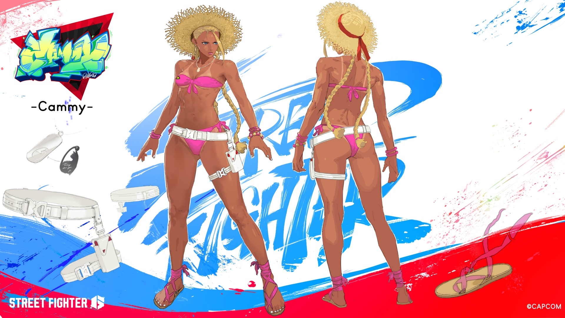 「虎王」回歸，《快打旋風6》新角沙蓋特前導預告公開，7 名角色夏季泳裝造型火辣登場