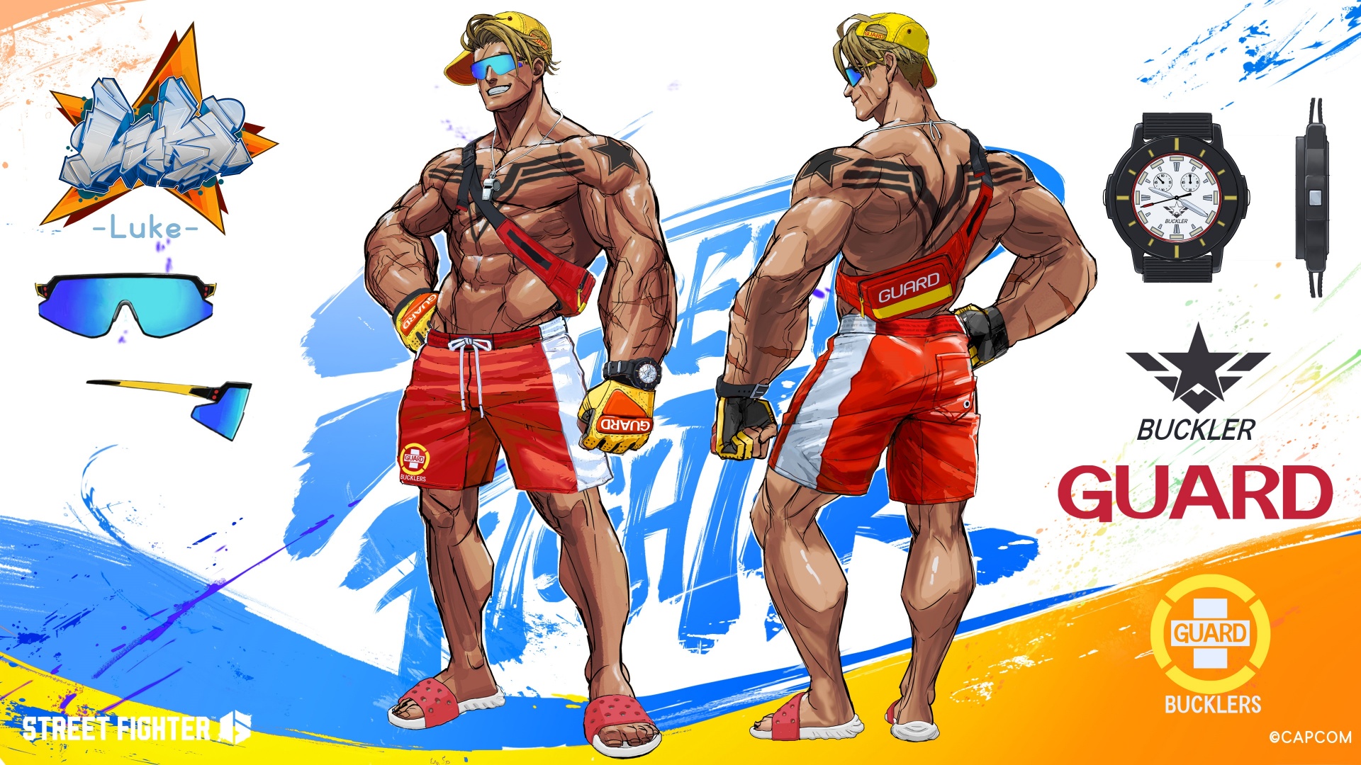 「虎王」回歸，《快打旋風6》新角沙蓋特前導預告公開，7 名角色夏季泳裝造型火辣登場