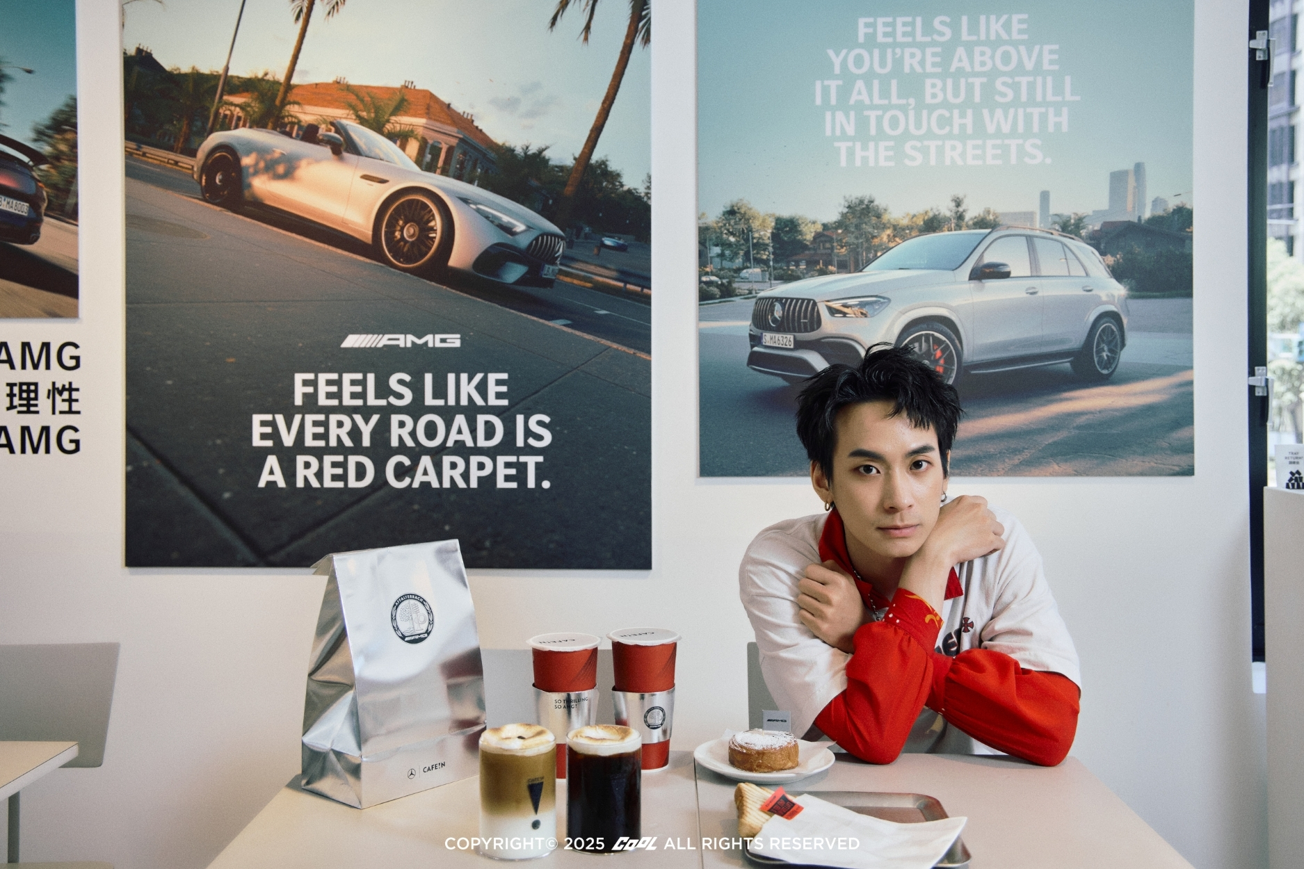 醒著不難，難的是隨時能彈射起步！一杯賽道咖啡，把 AMG 零百加速性能變成一種生活狀態！