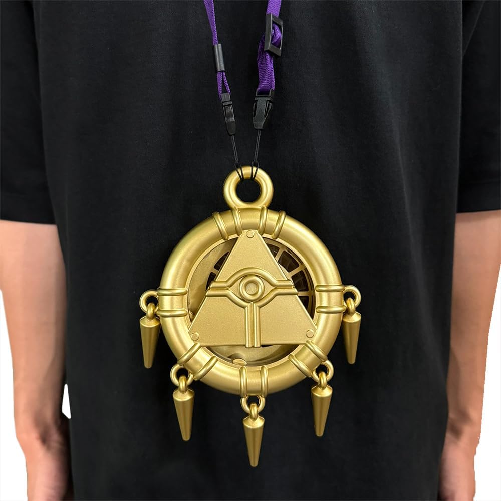 遊戲BOY夏日必備！《遊戲王》千年積木、千年智慧輪頸掛式風扇景品！中二魂炸裂！