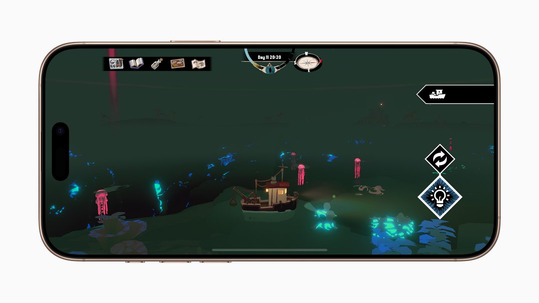 《DREDGE》由 Black Salt Games 開發,是 Apple 設計大獎的互動交流類得主。