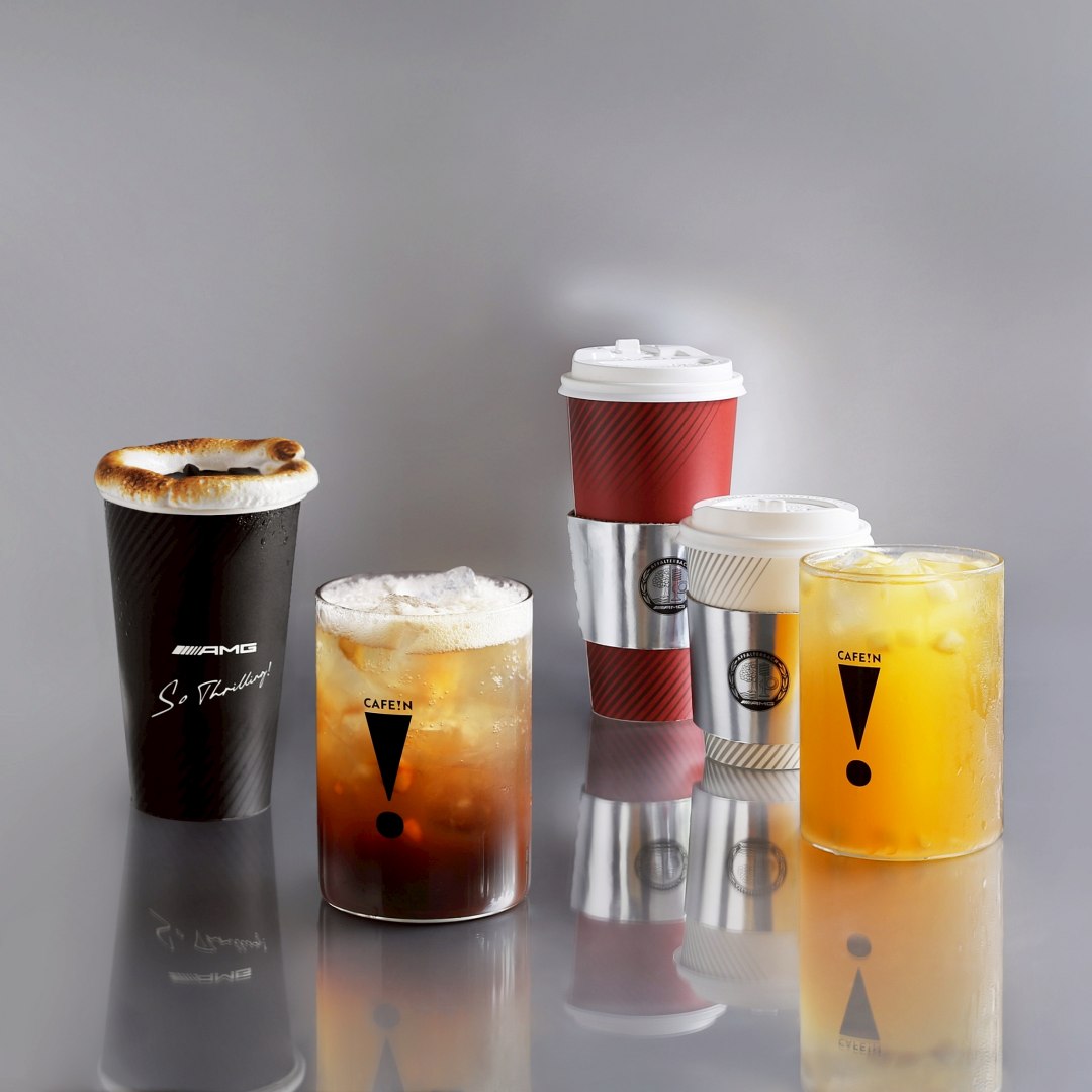 CAFE!N x Mercedes-AMG 飲品系列