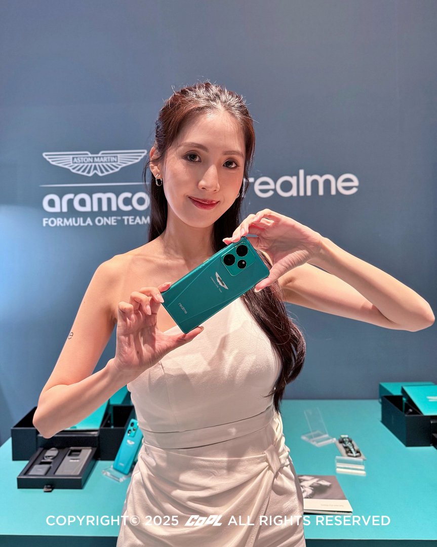 realme X Aston Martin F1 Team強強聯手「GT7奧斯頓馬丁F1限量版 」由外而內盡顯賽車熱血基因