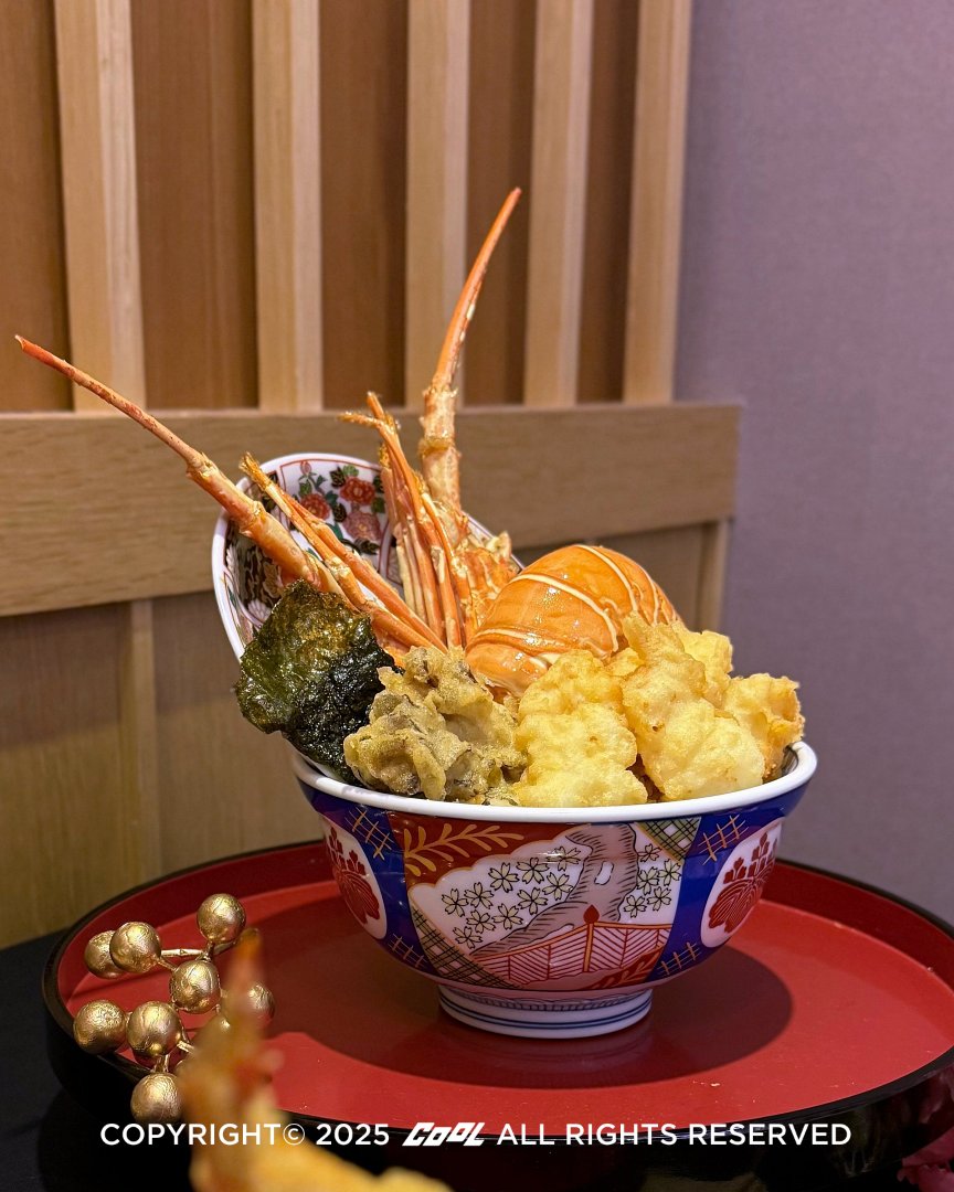 整隻龍蝦立於碗中！金子半之助超澎湃「天丼」新菜單，黑松露、龍蝦、澳洲牛超欠吃！