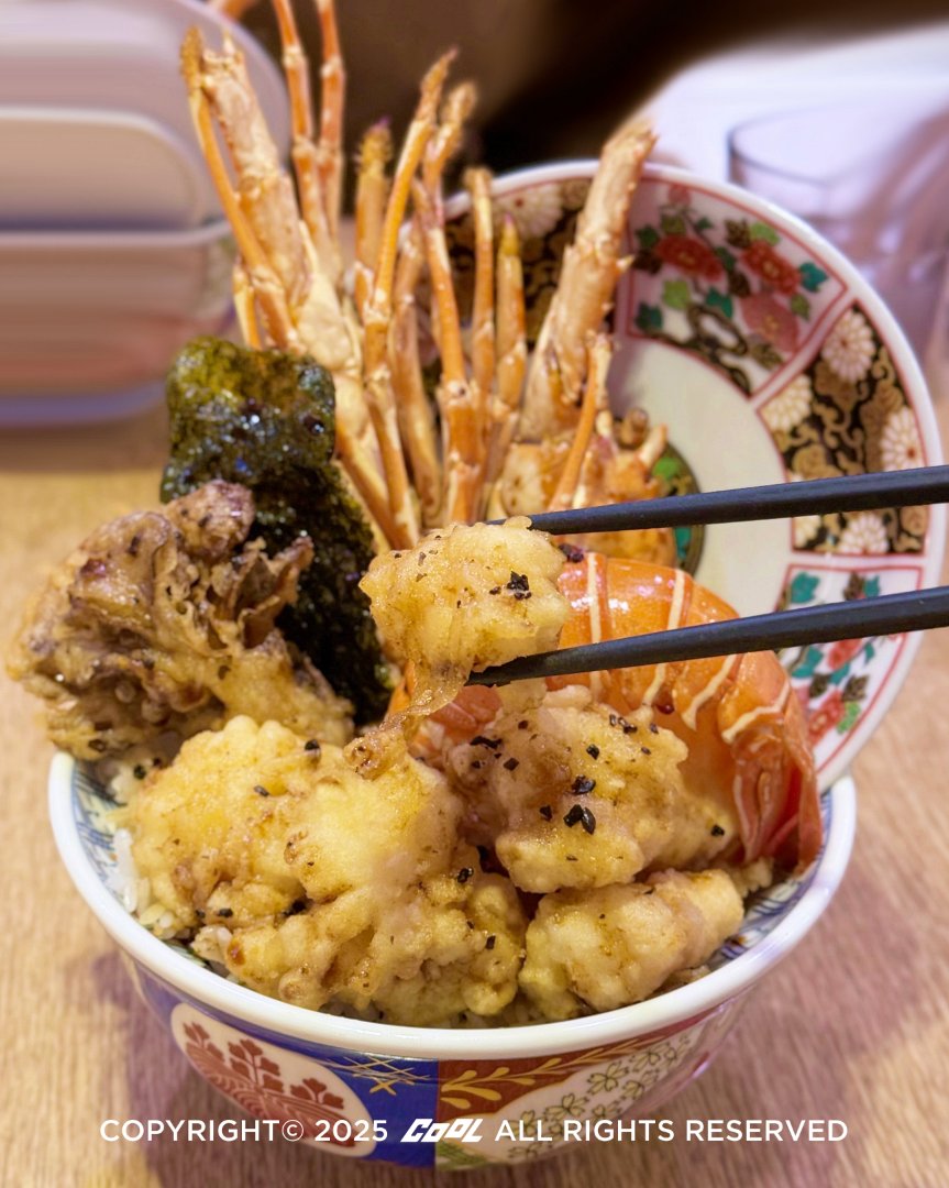整隻龍蝦立於碗中！金子半之助超澎湃「天丼」新菜單，黑松露、龍蝦、澳洲牛超欠吃！