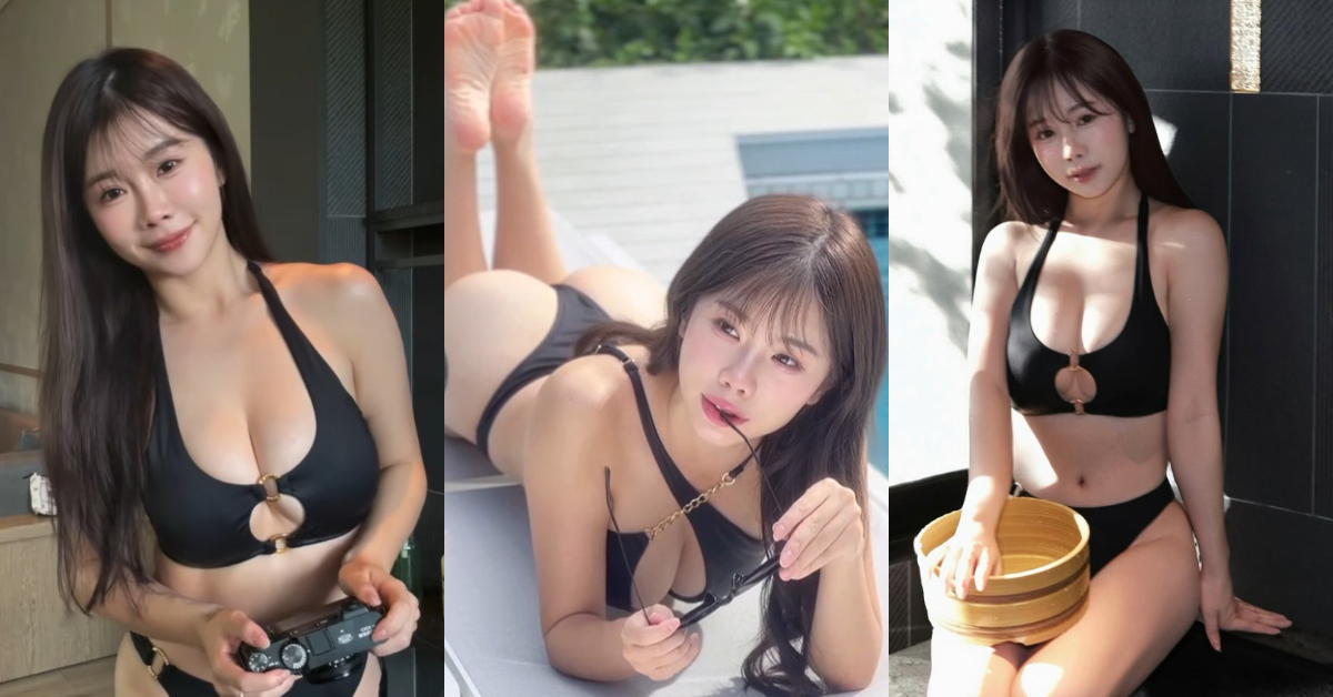 天母小野貓！啦啦隊女神「賴可」比基尼泡湯辣照連發，超狂三圍密碼全洩！