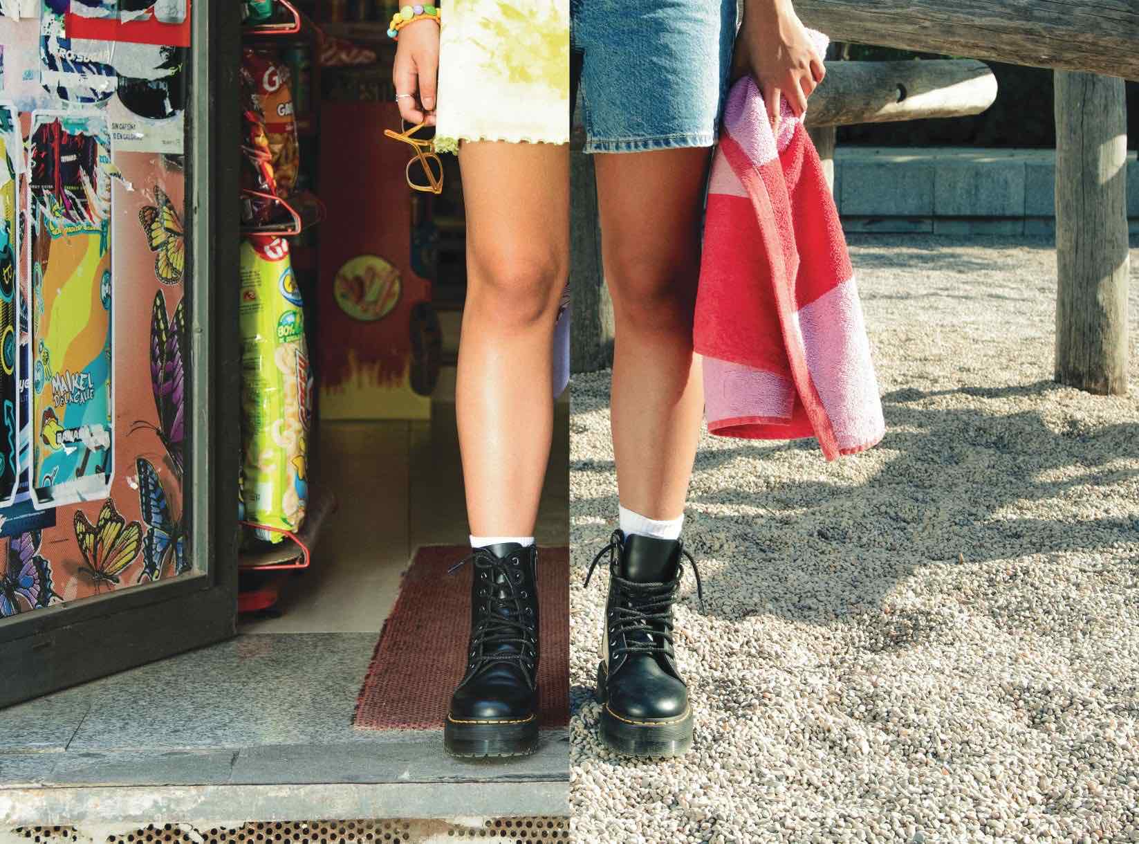 穿上變色 Adrian 馬汀！踩著解鎖未來輪廓的 14XX，攜手 Dr. Martens 最強鞋款 BIG 6，霸氣登場演唱會！主宰潮流，向韓流天王致敬！