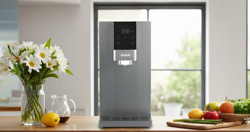 喝水也能很有型！GPLUS打造最聰明的氣泡飲水機，氣泡x瞬熱x製冷x淨水四合一