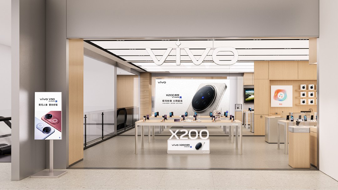 vivo台北三創體驗旗鑑店全新亮相,展現品牌對「體驗」本質的重新詮釋。