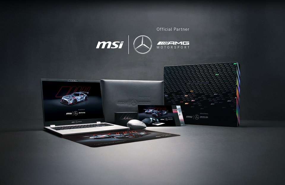 Prestige 16 AI+ Mercedes-AMG Motorsport擁有特別為跑車愛好者打造的專屬配件組合