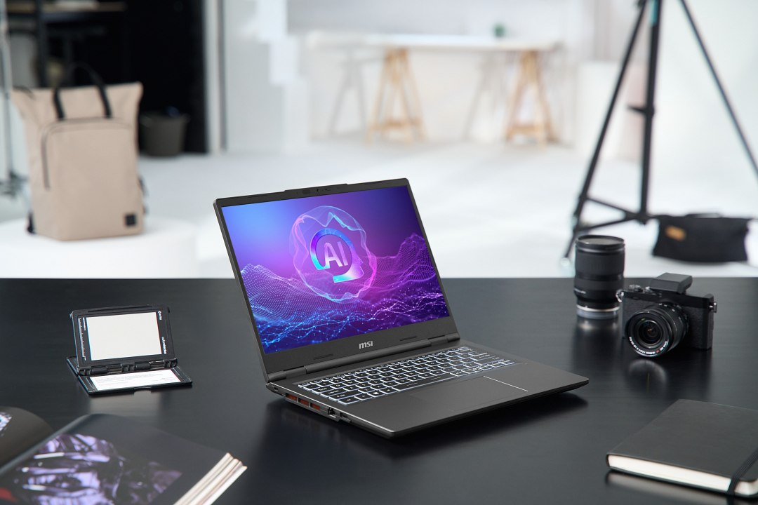 展現現代感並結合AI技術的Venture 14 AI，是龍魂辦公室裡提升生產力的絕佳配備