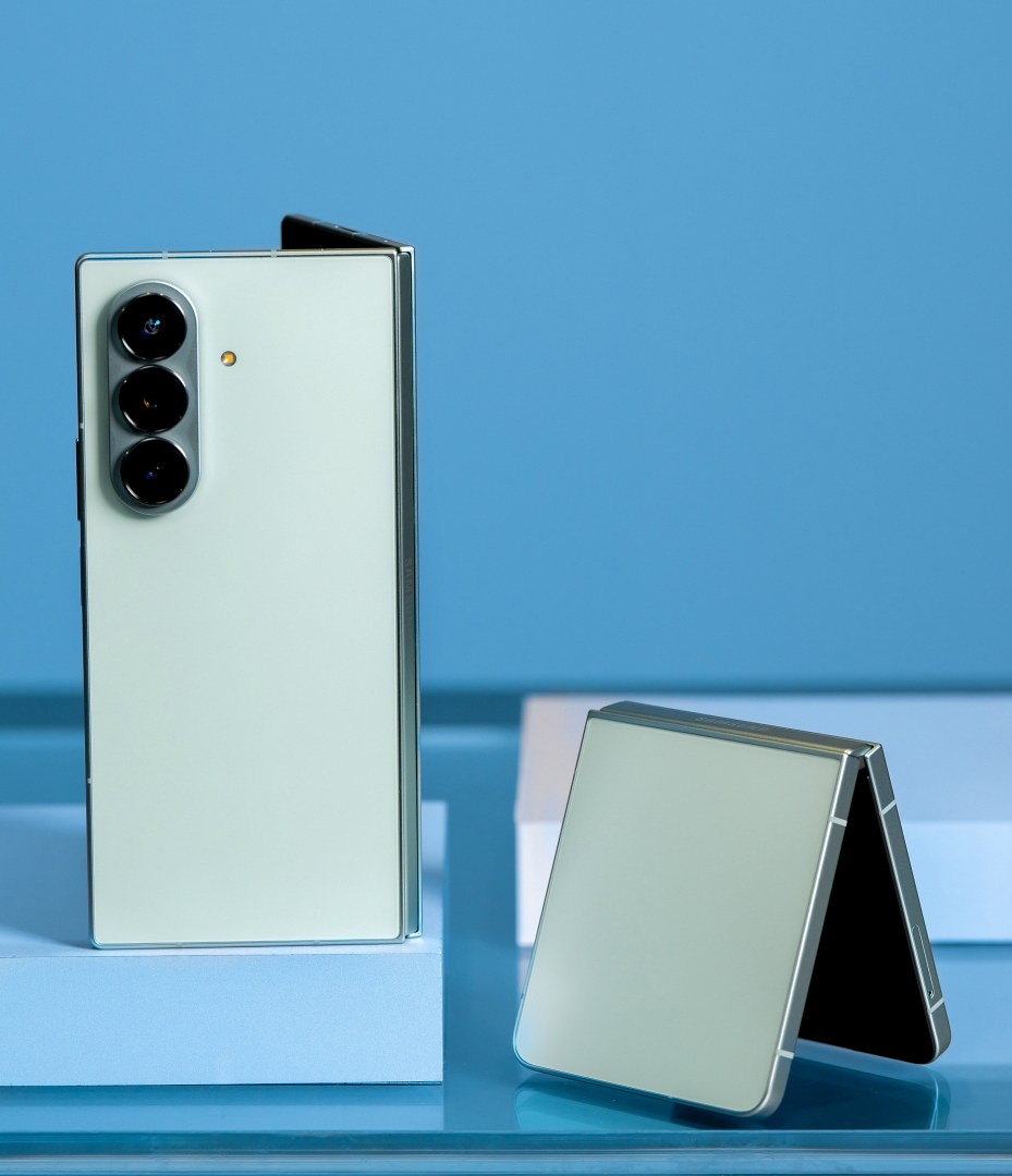 Galaxy Z Fold7、Z Flip7 三星商城限定色「山嵐綠」