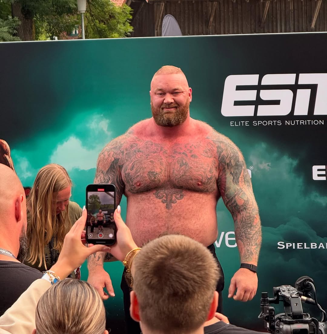 《權力的遊戲》「魔山」再破世界紀錄！「硬舉」突破 505 公斤力拔山河！