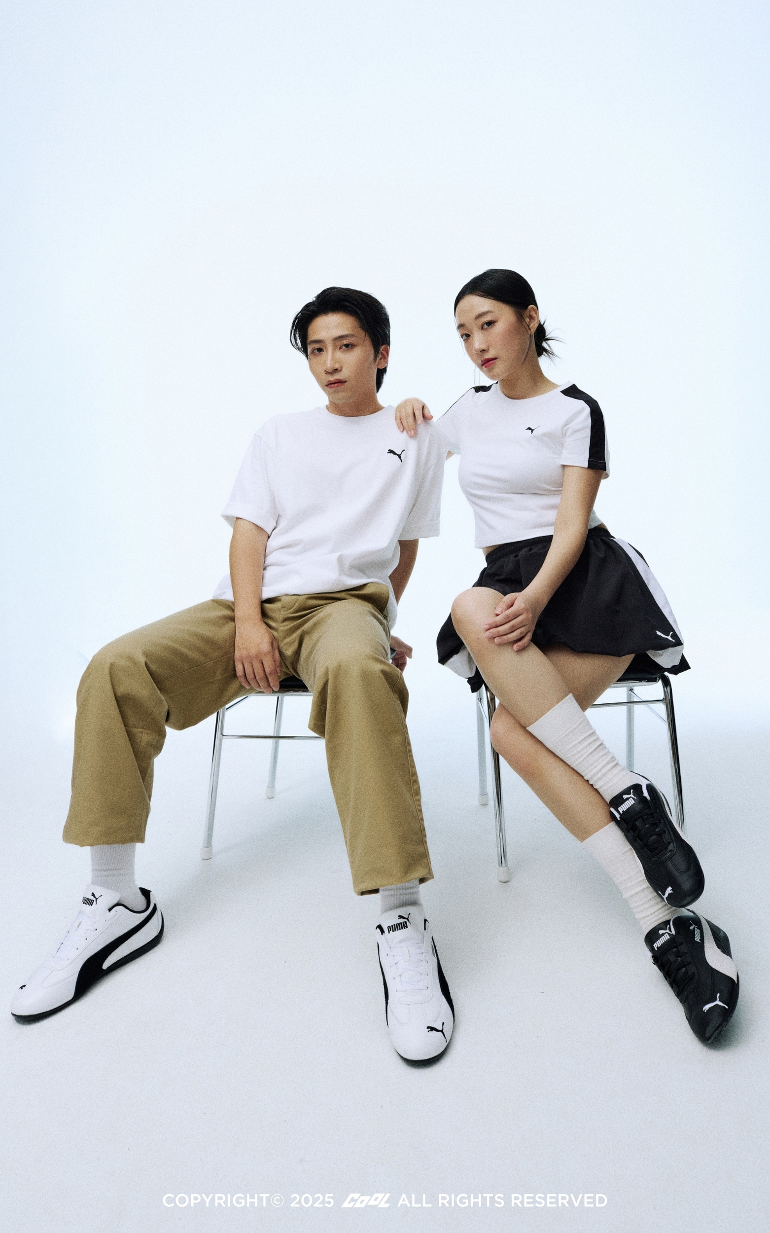 穿搭升級！承襲賽車靈魂，演繹質感美學。PUMA Speedcat 皮革款賽車鞋就是展現 Fit Check 品味首選！