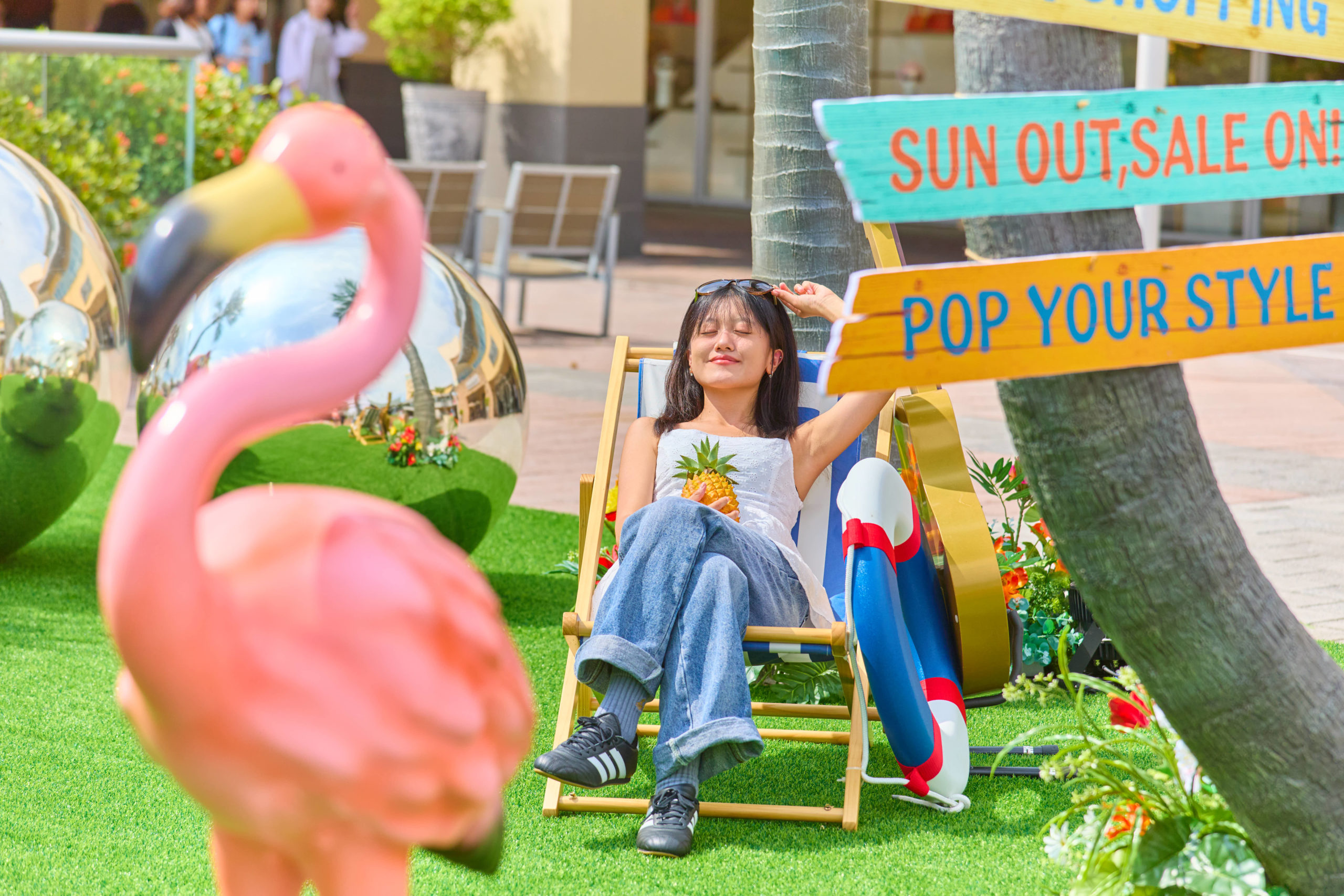 一秒到達夏威夷！ 華泰名品城「呼拉盛夏・ALOHA Summer Fiesta」週末活動不間斷！會員獨享單筆消費$5,500就抽$5,500購物金