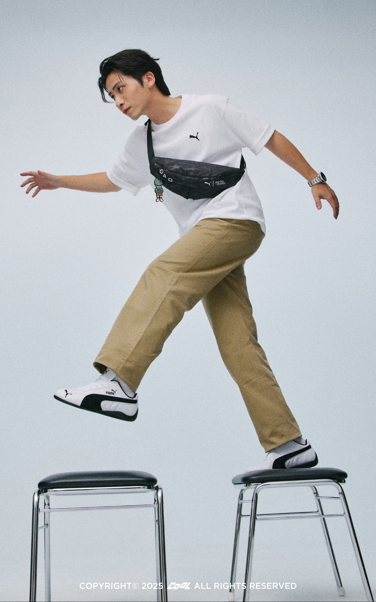 穿搭升級！承襲賽車靈魂，演繹質感美學。PUMA Speedcat 皮革款賽車鞋就是展現 Fit Check 品味首選！