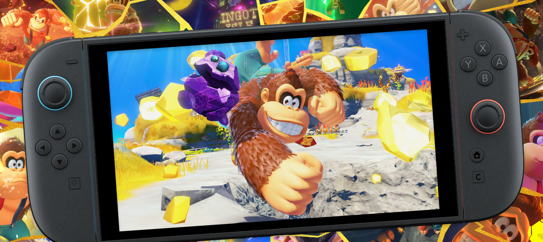 別再說他只會踩香蕉！《咚奇剛 蕉力全開》直接升級任天堂最猛暴力猩　Switch 2神作真的來了！