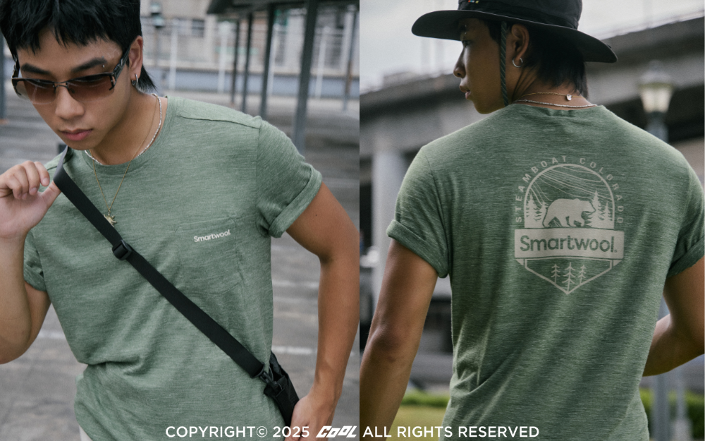 城市與戶外都能穿的機能日常，Smartwool 打破你對夏天穿羊毛的想像！選對材質讓你上天堂