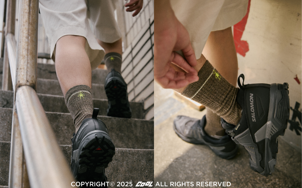 城市與戶外都能穿的機能日常，Smartwool 打破你對夏天穿羊毛的想像！選對材質讓你上天堂