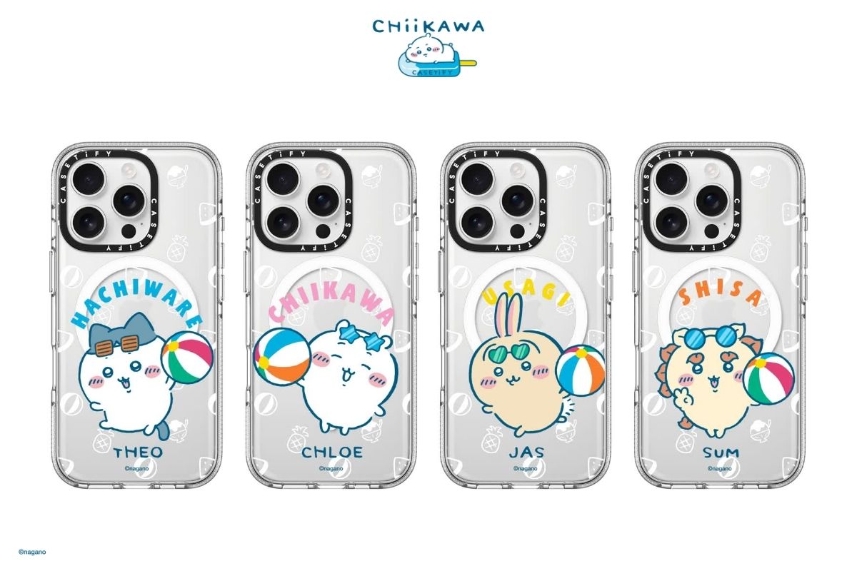 吉伊卡哇 x CASETiFY 聯名系列不只帶來夏日感滿滿的手機殼印花設計,也提供多種客製化選項打造專屬於你的夏日手機造型